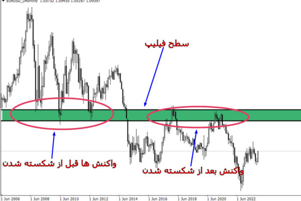 پیدا کردن سطوح مهم 